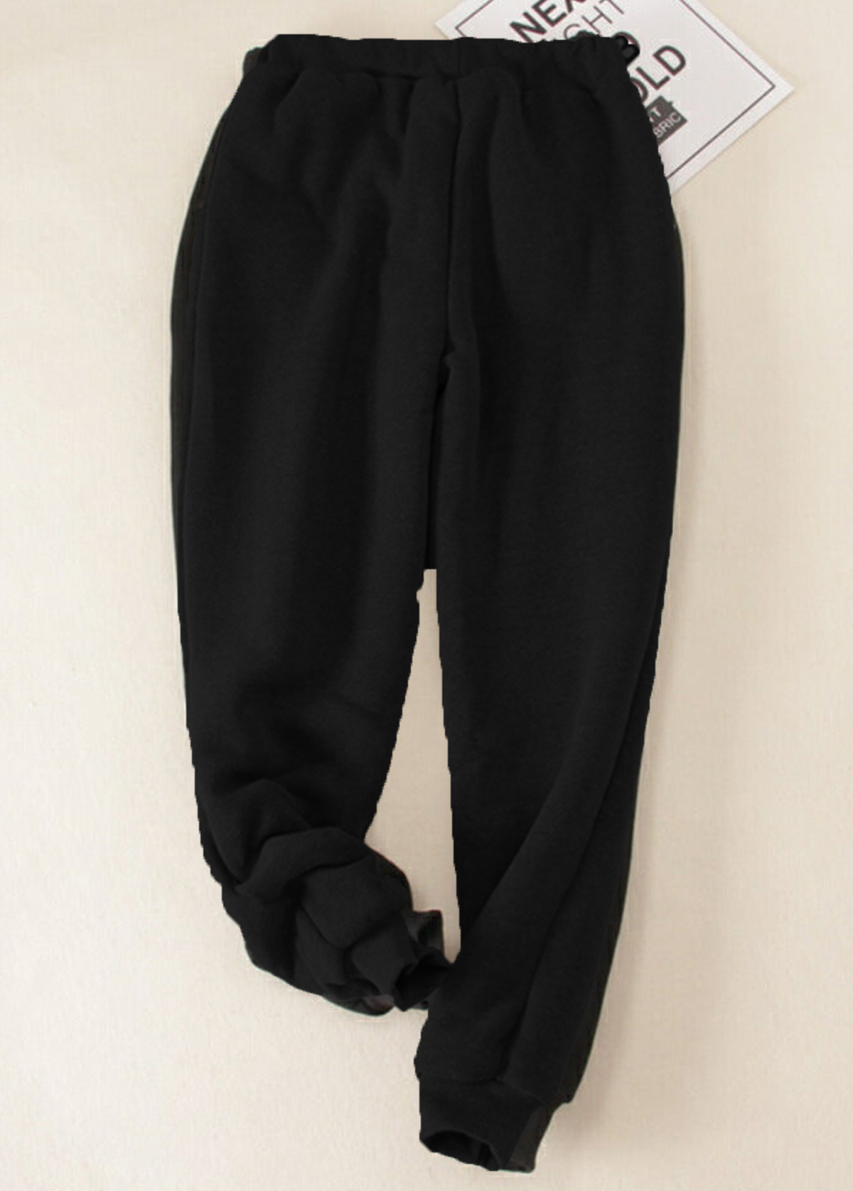 Plush Jogger High Waisted Drawastring Pants